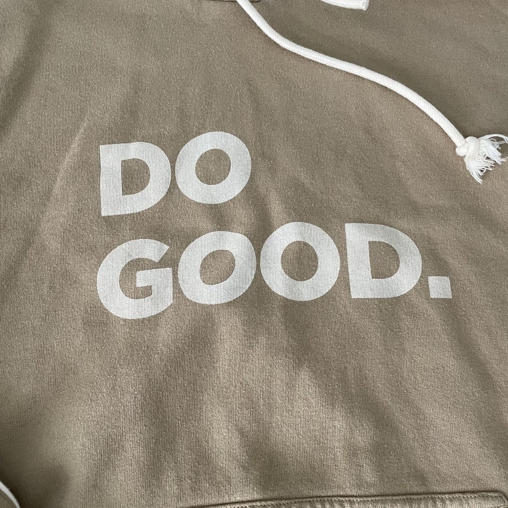 Cotopaxi Men's Do Good Organic Pullover‎ Hoodie Desert Tan | Size Small - Picture 7 of 10